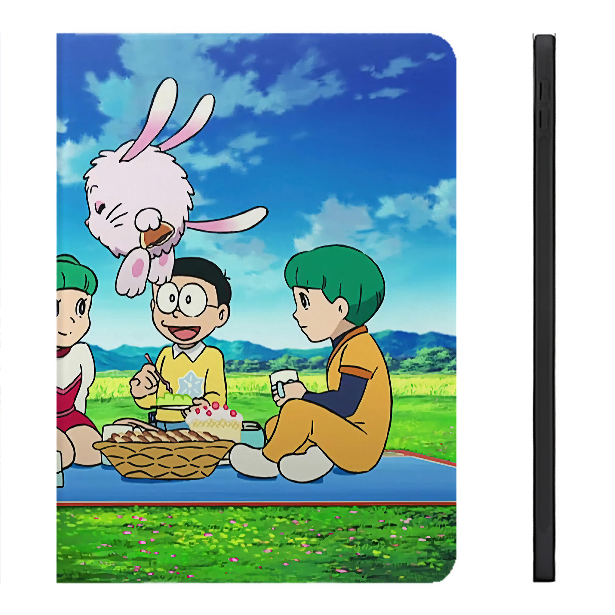 （画像用） ドラえもん Doraemon IPadケース ペンホルダー付き ブックスタイルデザイン